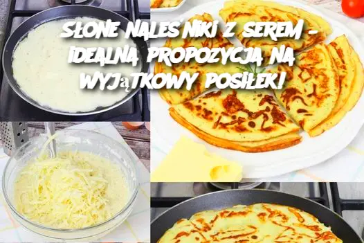 Słone naleśniki z serem – idealna propozycja na wyjątkowy posiłek!