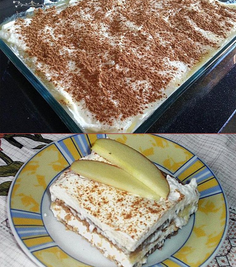 Tak kremowe i pyszne, jabłkowe tiramisu!