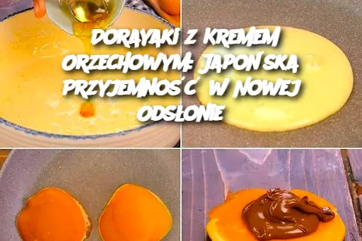 Dorayaki z Kremem Orzechowym: Japońska Przyjemność w Nowej Odsłonie