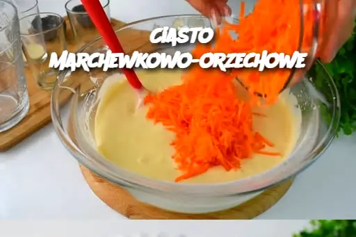 Ciasto marchewkowo-orzechowe