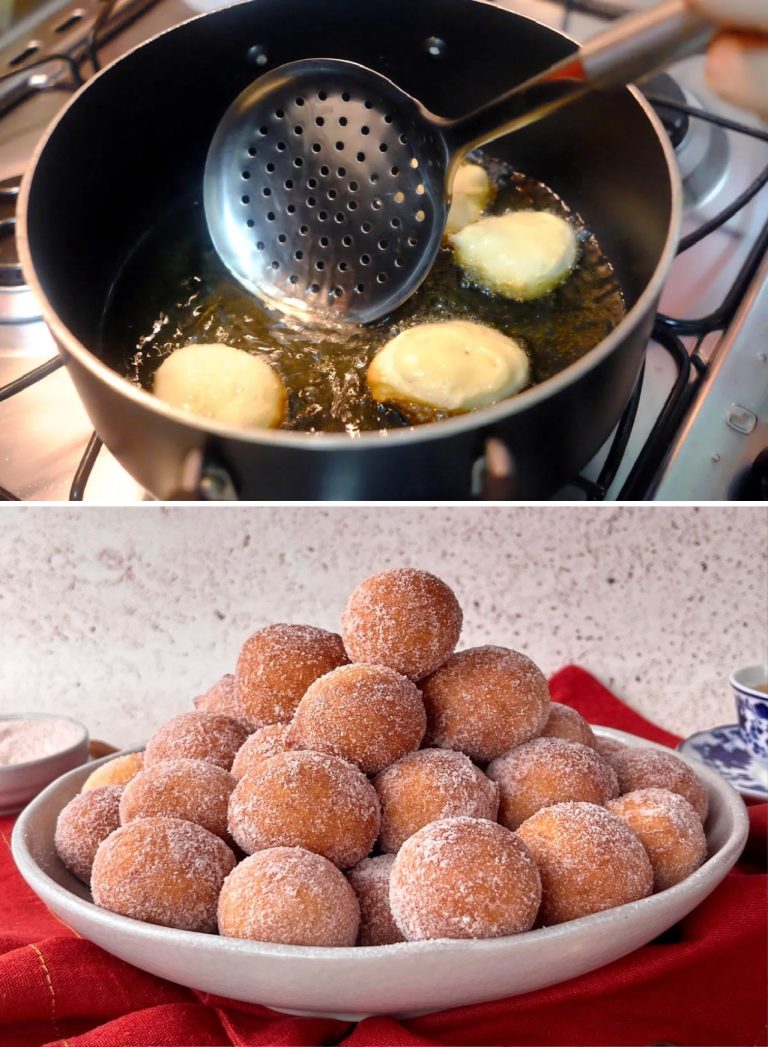 Receta: Buñuelos de Lluvia