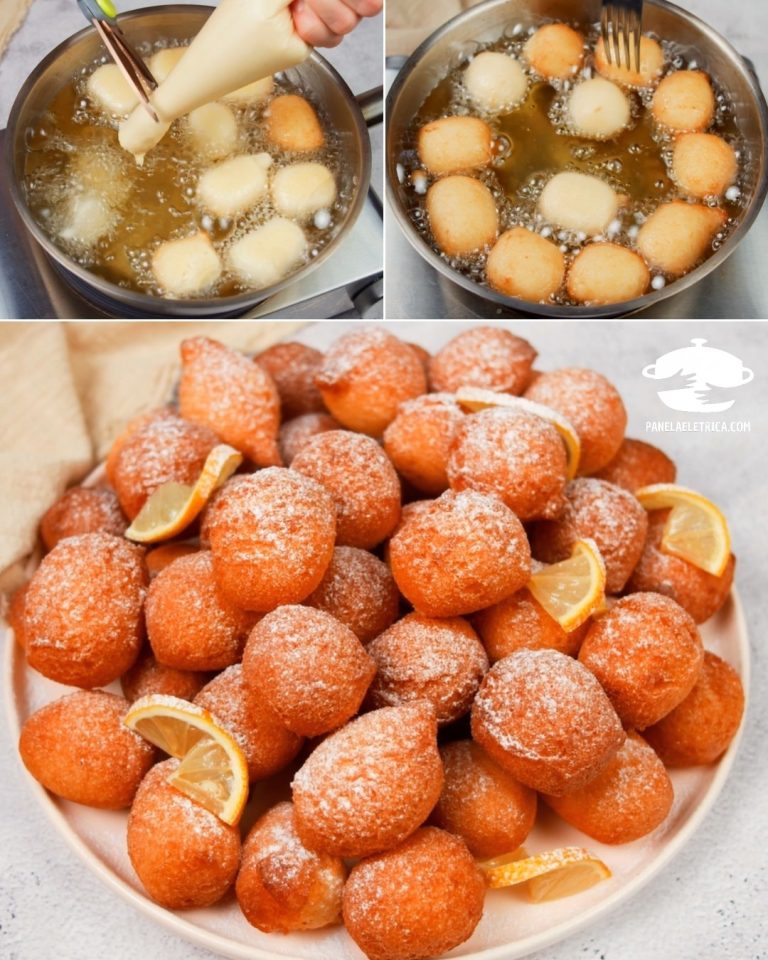 Receta: Buñuelos Caseros de Naranja