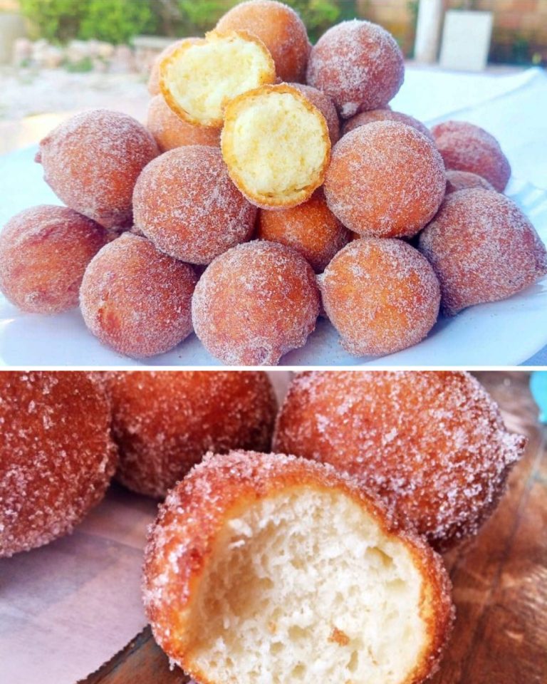 Receta: Buñuelos de Lluvia 🍩✨