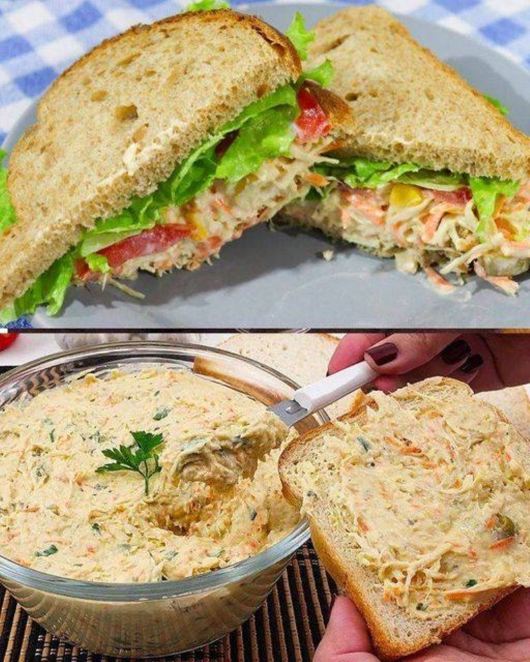 Crema de Pollo para Sándwich: Una Delicia Rápida y Fácil