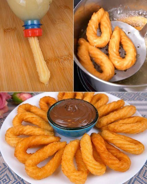 Receta Única: Churros Perfectos con una Botella